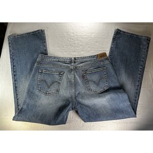 VTG Levis 545 Womens 36x31 Jeans‎ Size 16M Low Boot Cut Blue Wash Denim